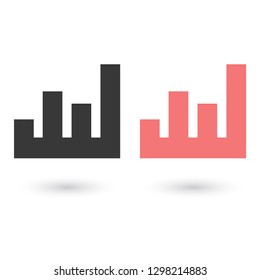 growth vector icon 10 eps
