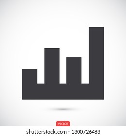 growth vector icon 10 eps