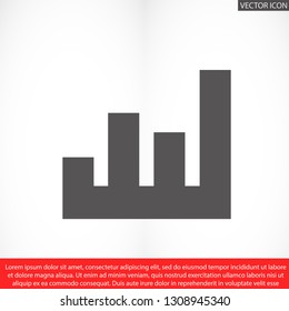 growth vector icon 10 eps