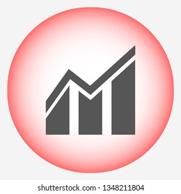 growth vector icon 10 eps
