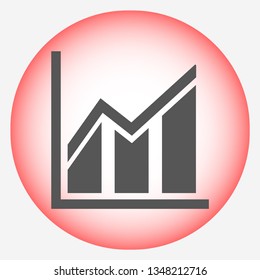 growth vector icon 10 eps