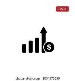 growth vector icon