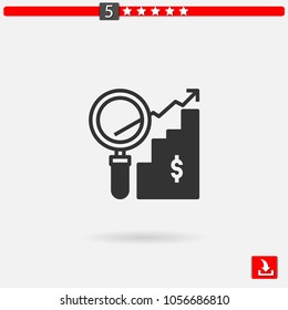 growth vector icon