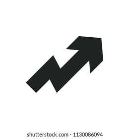 growth up vector icon