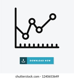 Growth vector icon