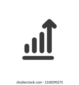 Growth vector icon