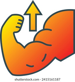 Icono del vector de crecimiento. Se puede usar para imprimir, móviles y aplicaciones web.