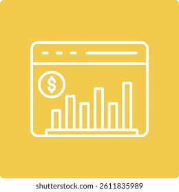 Growth vector icon. Can be used for printing, mobile and web applications.