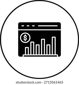 Icono de Vector de crecimiento. Se puede utilizar para aplicaciones de impresión, móviles y de Web.