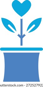 Icono de Vector de crecimiento. Se puede utilizar para aplicaciones de impresión, móviles y de Web.