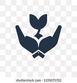 Growth vector icon isolated on transparent background, Growth transparency concept can be used web and mobile