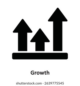 Growth Vector Icon which can easily modify or edit
