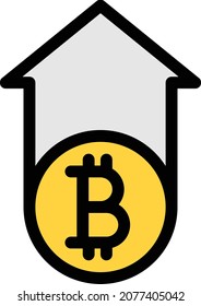 growth vector illustration isolated on a transparent background . colour vector icons for concept or web graphics.