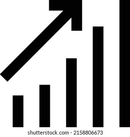 Growth Vector illustration on a transparent background.Premium quality symbols.Glyphs vector icon for concept and graphic design. 

