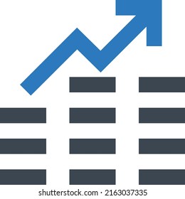 Growth Vector illustration on a transparent background.Premium quality symbols.Glyphs vector icon for concept and graphic design.
