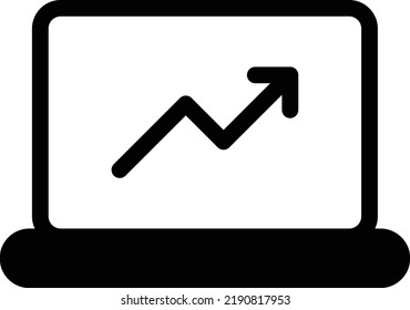 growth  Vector illustration on a transparent background. Premium quality symmbols. Glyphs vector icons for concept and graphic design. 
