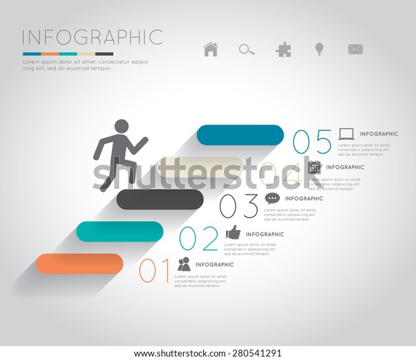 Growthup Infographics Stock Vector (Royalty Free) 280541291