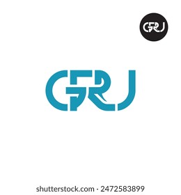 GRU Logo Letter Monogram Design