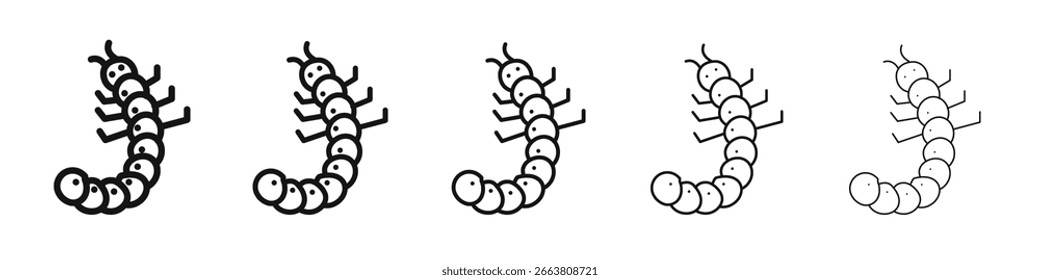 Grub diseño de iconos, logotipo, App, interfaz de usuario. Ilustración vectorial, EPS
