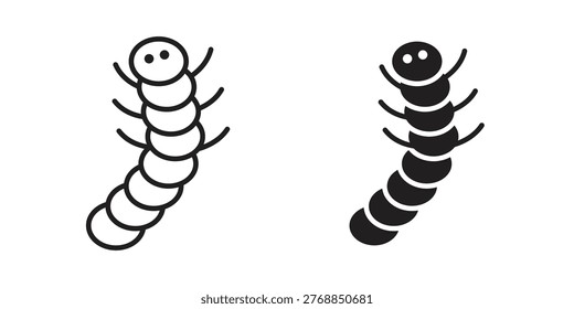 Grub icon. Simple linear element illustration. Thin stroke sign can be used for web, mobile and UI.