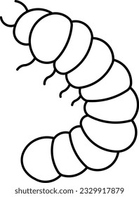 Grub Larva maggot insekt Bug Outline