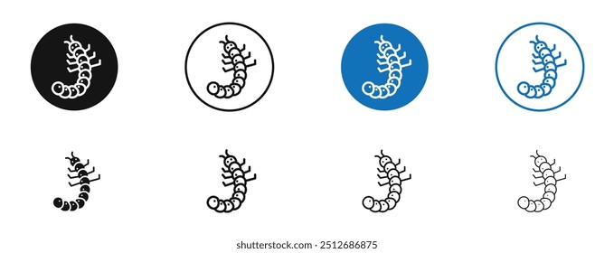 Grub in set in black and blue color