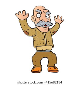 Grumpy Old Man Stock Vectors, Images & Vector Art | Shutterstock