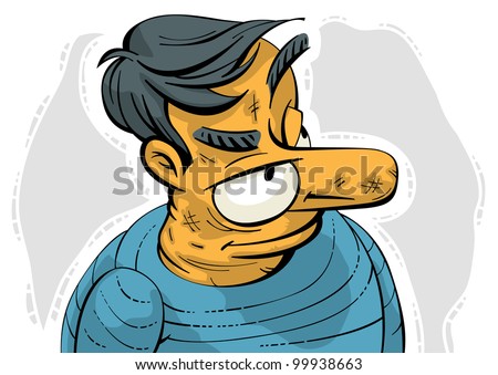 Grumpy old man is staring suspiciously. Looking depressed and gloomy