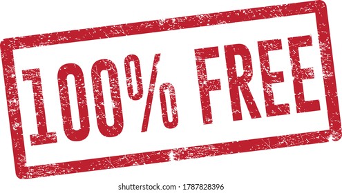 Grunge 100% Free Vector Stamp Design. This is high resolution vector file.