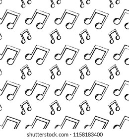 grunge 2 eighth musical note rhythm background