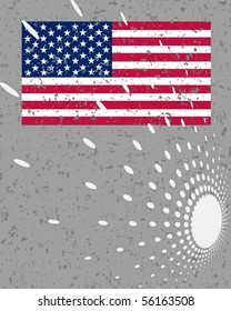 Grunge 4th of July Design