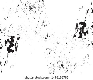 Grunge abstract background. Black and white urban vector texture template.