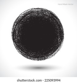 Grunge abstract background. Charcoal texture. Vector design elements.