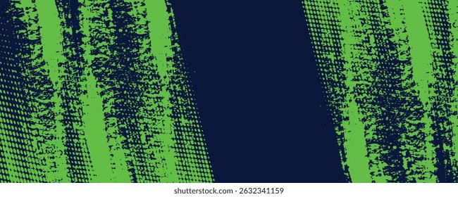 Grunge abstract background with halftone and paint brush effect texture