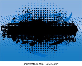 Grunge abstract background image with nice gradient background.