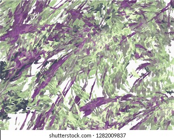 Grunge abstract background on white backdrop. Rectangular horizontal rough design. Vector.
