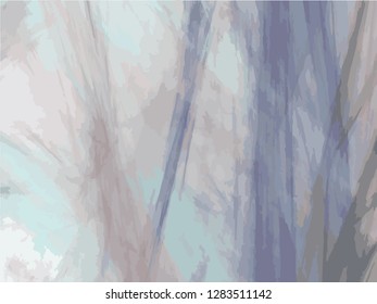 Grunge abstract background on white backdrop. Rectangular horizontal rough design. Vector.
