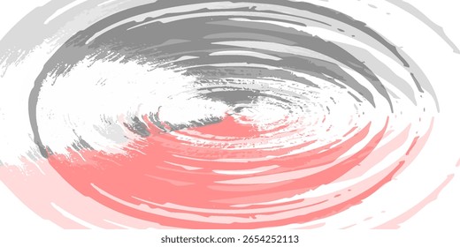  Grunge abstract background with red and black paint splatter.