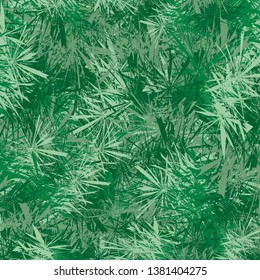 Grunge abstract background. The texture of the grass. Green vector texture. EPS10