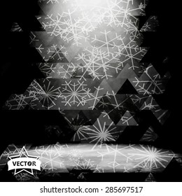 Grunge abstract background - vector