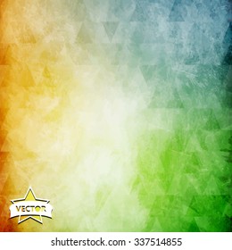 Grunge abstract background - vector