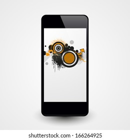 Grunge abstract background, vector illustration 