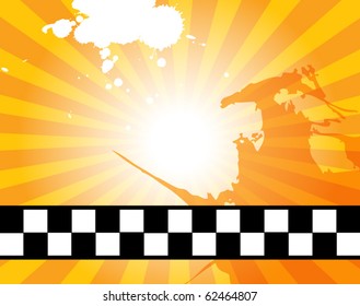 Grunge abstract background, vector illustration