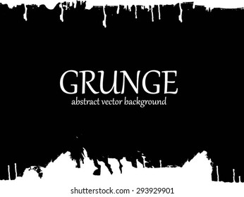 Grunge abstract banner for design background, vector