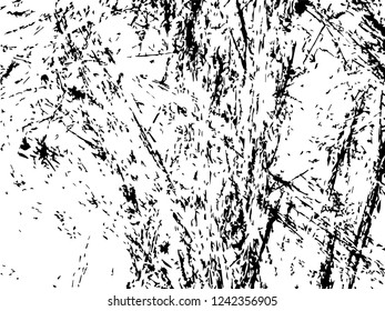 Grunge abstract black background on white backdrop. Two colors. Rectangular horizontal medium rough noise design

