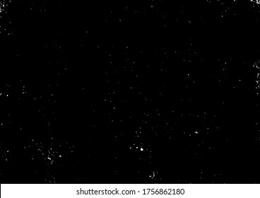 Grunge abstract black-white texture. Vector pattern