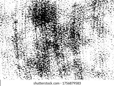 Grunge abstract black-white texture. Vector pattern