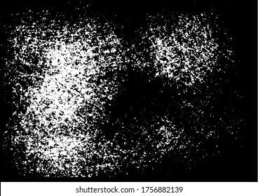 Grunge abstract black-white texture. Vector pattern