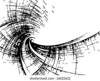 Grunge abstract design