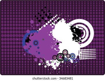 grunge abstract design
